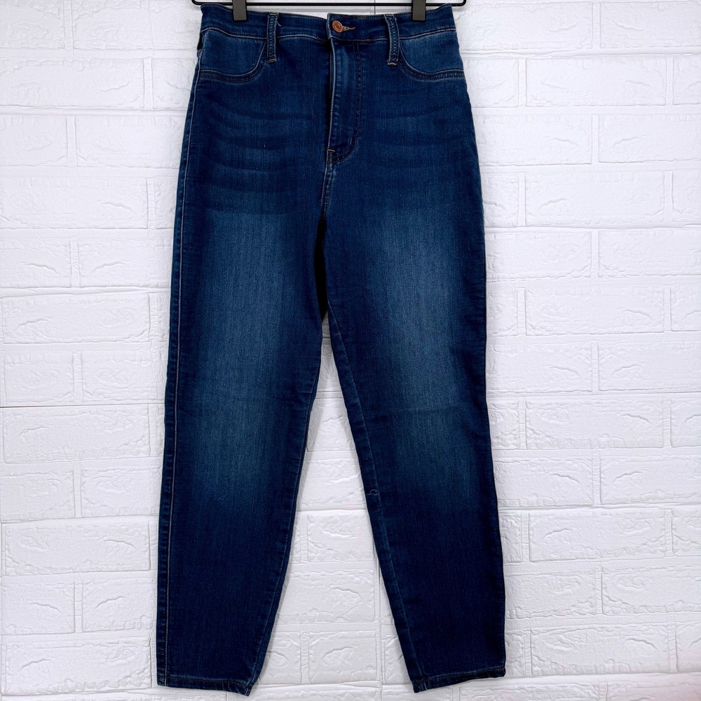 Fashion Nova Skinny Jeans Womens S Blue High Waisted Stretch Denim